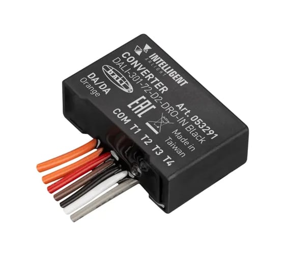 Конвертер INTELLIGENT ARLIGHT DALI-301-72-D2-DRO-IN Black 1шт 053291 1