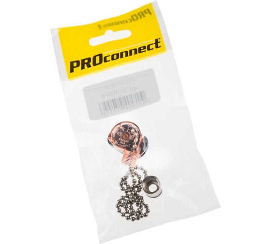 Выключатель для бра PROCONNECT с цепочкой 270 мм Silver 32-0101-9