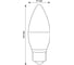 Светодиодная лампа Volpe LED-C37-5W/3000K/E14/FR/SLS SET10 UL-00013848 2