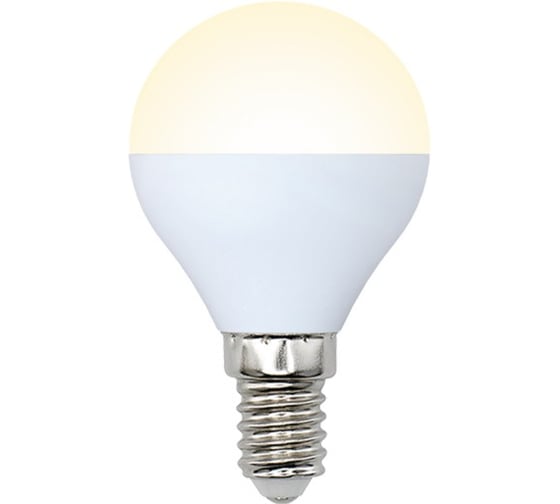 Светодиодная лампа Volpe LED-G45-7W/WW/E14/FR/NR SET10 UL-00014109
