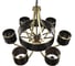 Люстра LUMION E14 G9 6*40W 3*20W DEMETRA 8406/9 2