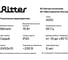 Люстра потолочная RITTER AGIO, 700x190мм, 10хGX53, металл, серый, 51460 6 8