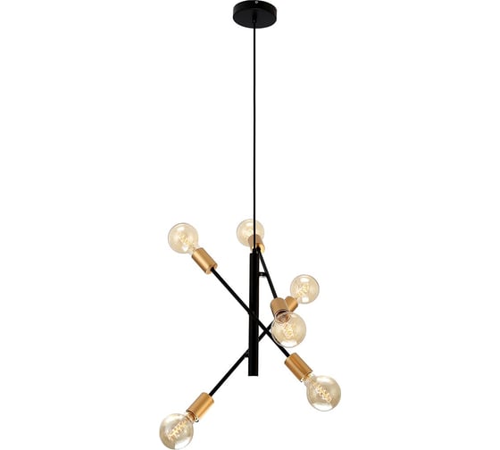 Люстра Rivoli Kerstin 5078-308 6хЕ27 40 Вт лофт - кантри, Б0052463