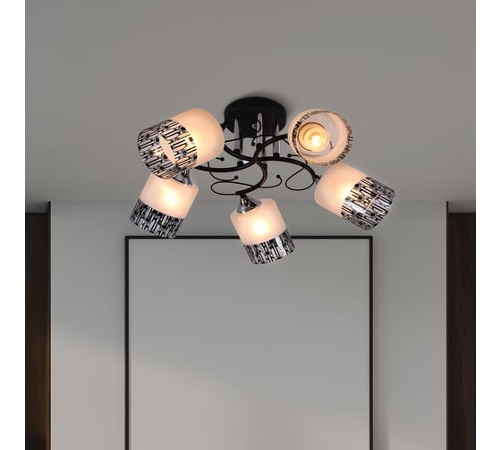 Люстра Rivoli Lisa 9021-305 5хE27 60 Вт классика, Б0049204