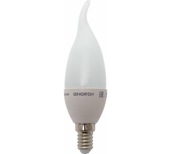 Светодиодная лампа Energy свеча на ветру CF37-4-14WP 4W E14 25000ч 3000K теплый белый свет 001919