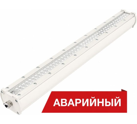 Аварийный светодиодный светильник Diora Piton Pure White (Белый кремовый) DP25K60-5K-A RAL 9010