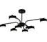 Светильник ESCADA 100007/8R GX53*15W Black ES0000020L 3