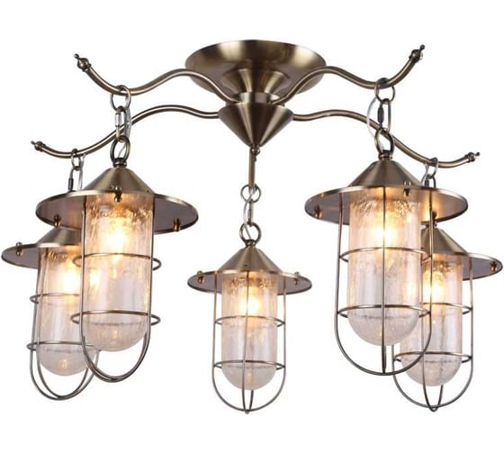 Светильник ESCADA E14*40W Antique Brass 571/5PL