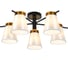 Светильник ESCADA 120005/5R E14*40W Black/Gold ES0000055 1
