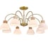 Светильник ESCADA 150005/8R E27*60W Gold/Wood ES0000062 1
