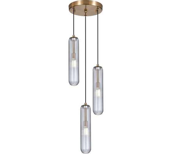 Светильник ESCADA 160001/3P G9*5W Brass ES0000011