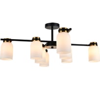 Светильник ESCADA E14*40W Black/Brass 1151/8P