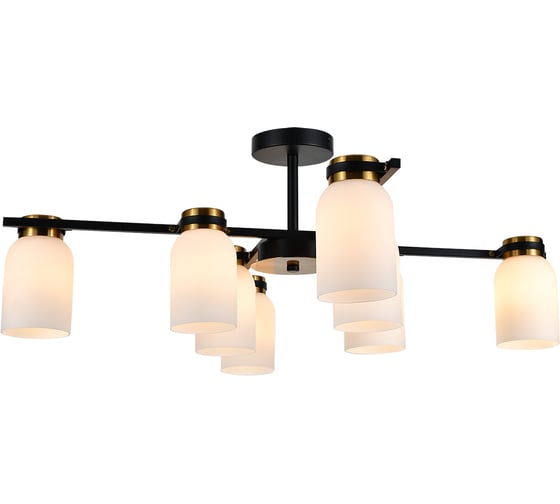 Светильник ESCADA E14*40W Black/Brass 1151/8P