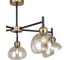 Светильник ESCADA E14*40W Black/Brass 2109/5P 2