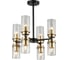 Светильник ESCADA E14*40W Black/Gold 2138/8P 1