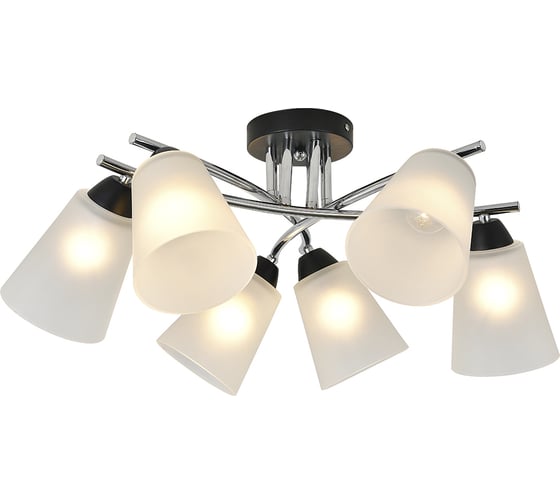 Светильник ESCADA E27*60W Black/Chrome 2132/6P