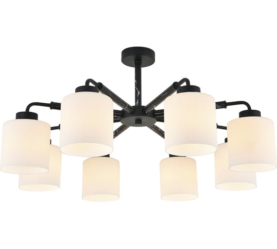 Светильник ESCADA E27*60W Black marble 2133/8P