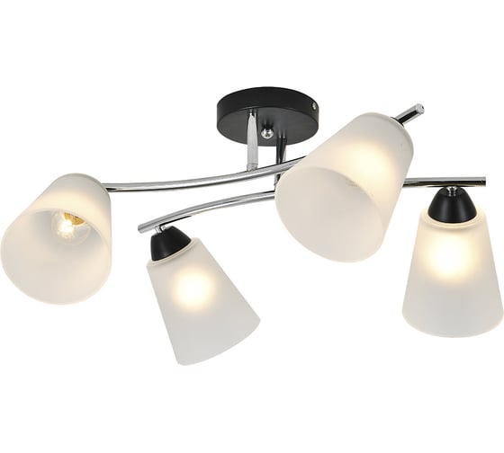 Светильник ESCADA E27*60W Black/Chrome 2132/4P