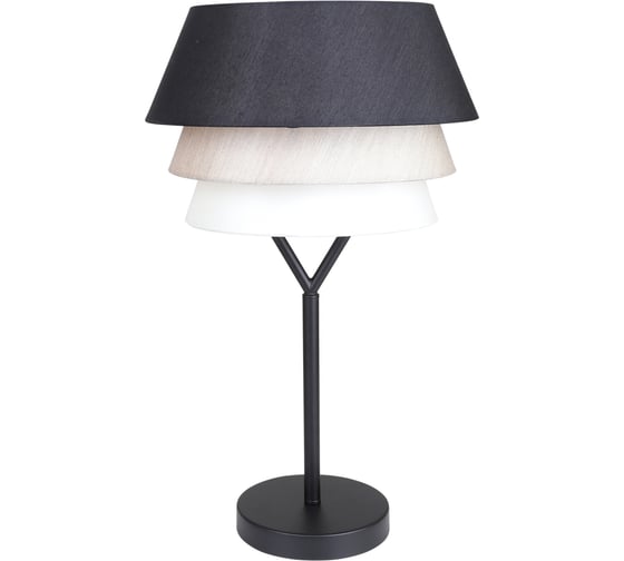 Светильник ESCADA E27*60W Black/Beige/White 10187/T