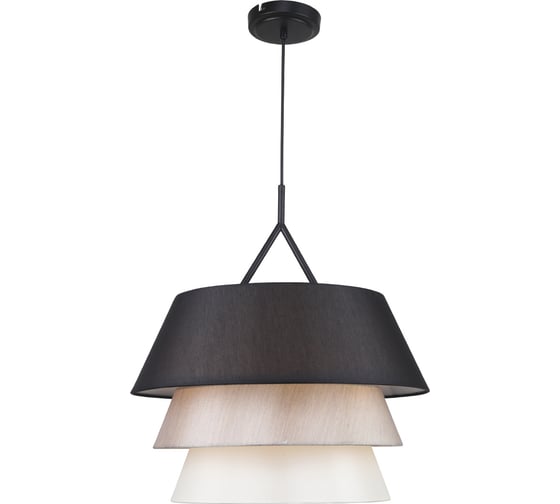 Светильник ESCADA E27*60W Black/Beige/White 10187/3S