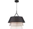Светильник ESCADA E27*60W Black/Beige/White 10187/3S 1