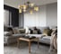 Светильник ESCADA E27*60W Brass 1101/8P 3