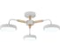 Люстра ESCADA 10270/3 LEDх60 Вт White/Wood 10270/3LED 3