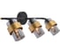 Настенный светильник ESCADA 1169/3A E14х40 Вт Black/Gold 1169/3A Black/Gold 3