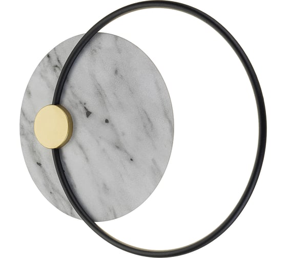 Подвесной светильник ESCADA 10267/1 LEDх15 Вт Black/Marble 10267/1LED