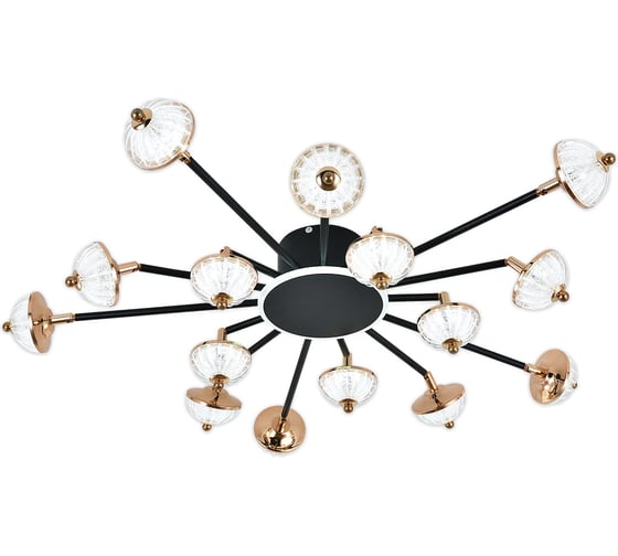 Люстра ESCADA 630/A LEDх110 Вт Black/Gold 630/A LED BL