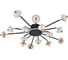 Люстра ESCADA 630/A LEDх110 Вт Black/Gold 630/A LED BL 2