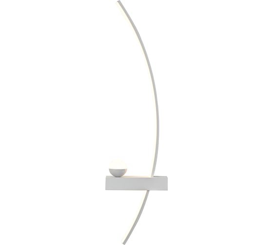 Настенный светильник ESCADA 10220/2 LEDх15 Вт White R 10220/2LED White R