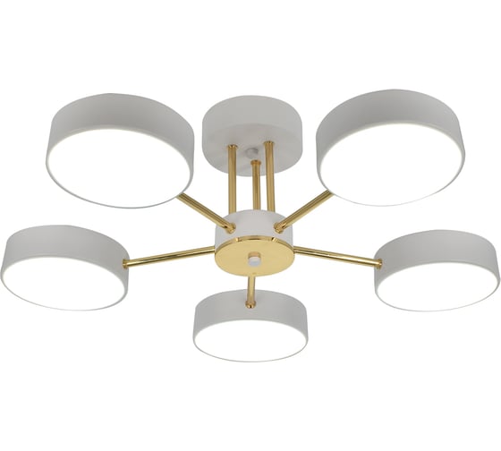 Люстра ESCADA 10262/5 LEDх64 Вт White/Gold 10262/5LED
