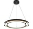 Подвесной светильник ESCADA 10248/2 LEDх82 Вт Black/Wood 10248/2LED 3