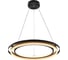 Подвесной светильник ESCADA 10248/2 LEDх82 Вт Black/Wood 10248/2LED 4