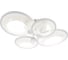 Подвесной светильник ESCADA 10261/4 LEDх68 Вт White 10261/4LED 1