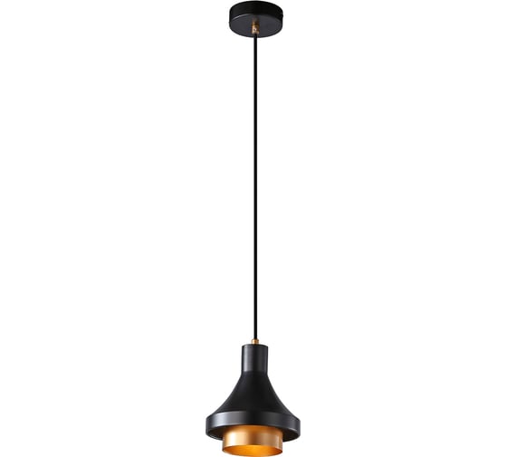 Подвесной светильник ESCADA 1147/1S E27х60 Вт Black 1147/1S Black