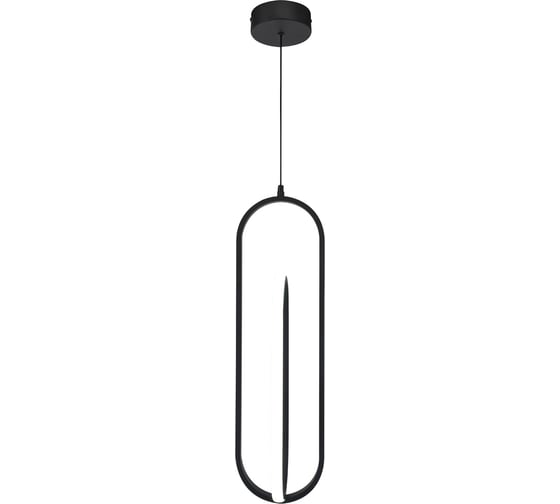 Подвесной светильник ESCADA 10255/2 LEDх25 Вт Black 10255/2LED