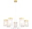 Люстра ESCADA 1172/7P E14х40 Вт White/Wood 1172/7P White 1