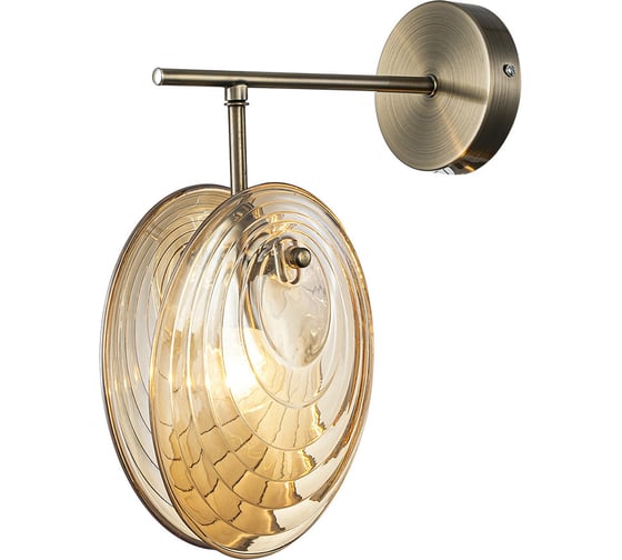 Настенный светильник ESCADA 2123/1A E14х40 Вт Brass 2123/1A Brass