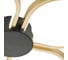Подвесной светильник ESCADA 10243/4 LED 80 Вт Gold/Black 10243/4LED 5