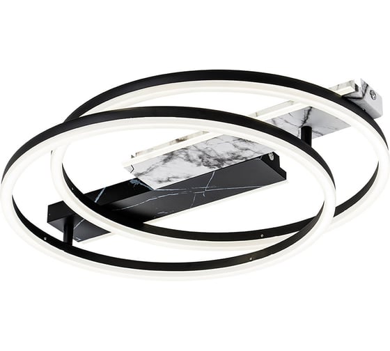 Светильник ESCADA 10252/2 LEDх90 Вт Black/White marble 10252/2LED