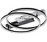 Светильник ESCADA 10252/2 LEDх90 Вт Black/White marble 10252/2LED 2