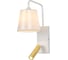 Настенный светильник ESCADA 598/1A E27х40 Вт White/Brass 598/1A White/Brass 1