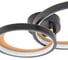 Люстра ESCADA 10265/2 LEDх48 Вт Black/Wood 10265/2LED 2