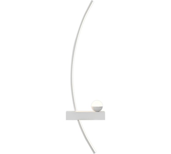 Настенный светильник ESCADA 10220/2 LEDх15 Вт White L 10220/2LED White L