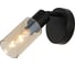Настенный светильник ESCADA 10172/1A E14х40 Вт Black/Amber 10172/1A Amber 1