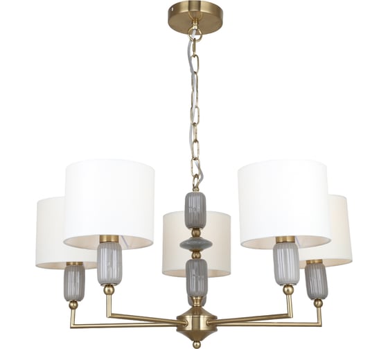 Люстра ESCADA E14х40 Вт Brass 650/5P 1