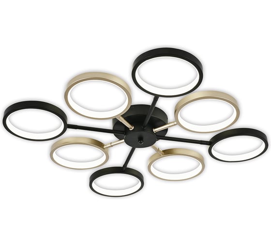 Люстра ESCADA 10262/8 LEDх50 Вт Black/Gold 10262/8LED 1