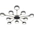 Люстра ESCADA 10206/10 LEDх130 Вт Black/Gold 10206/10LED BL 1